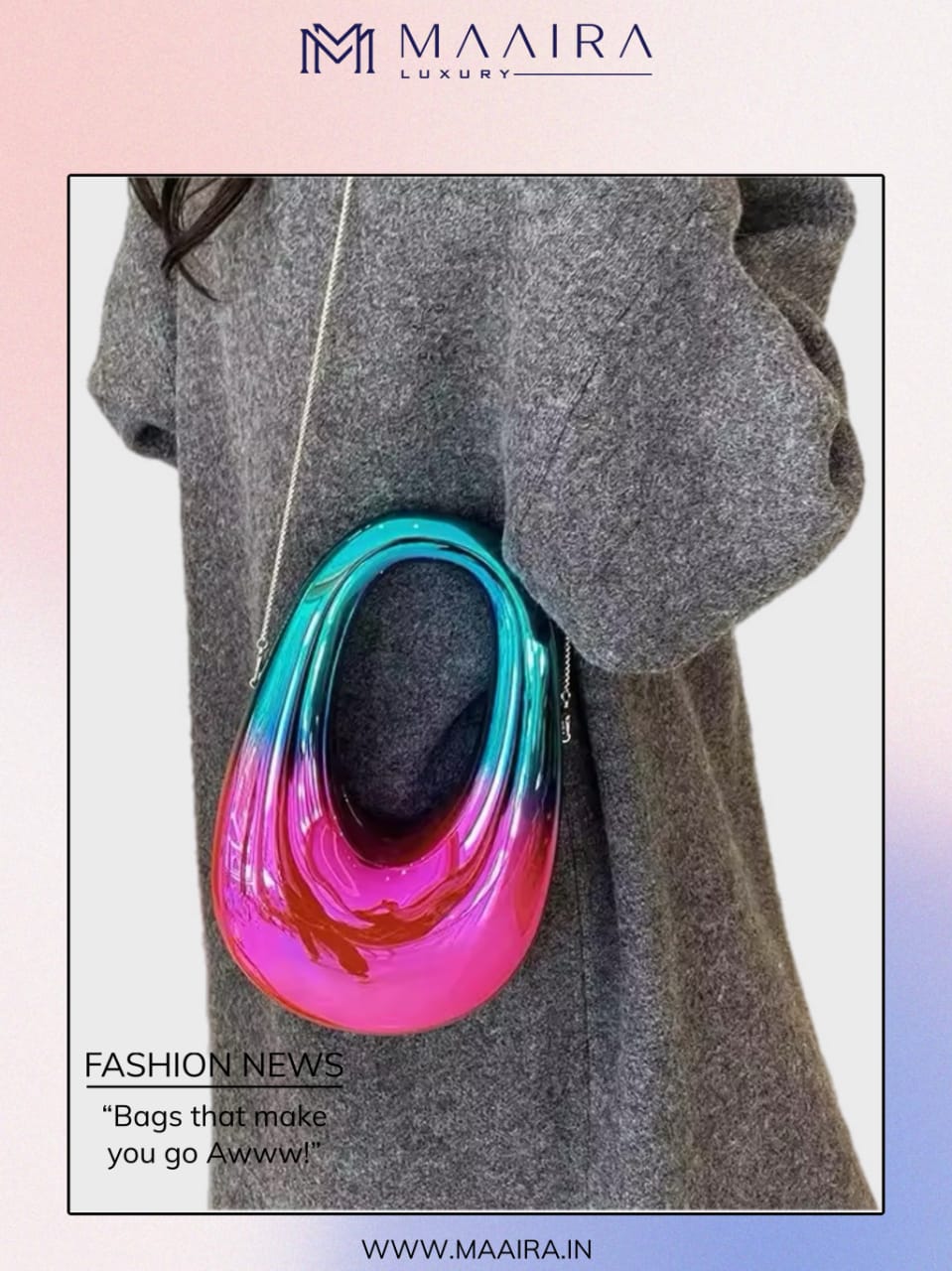 Neon Glow Clutch