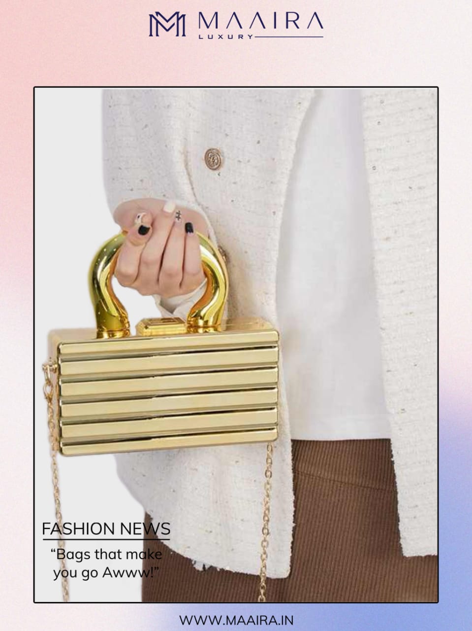 Metallic Chic Purse