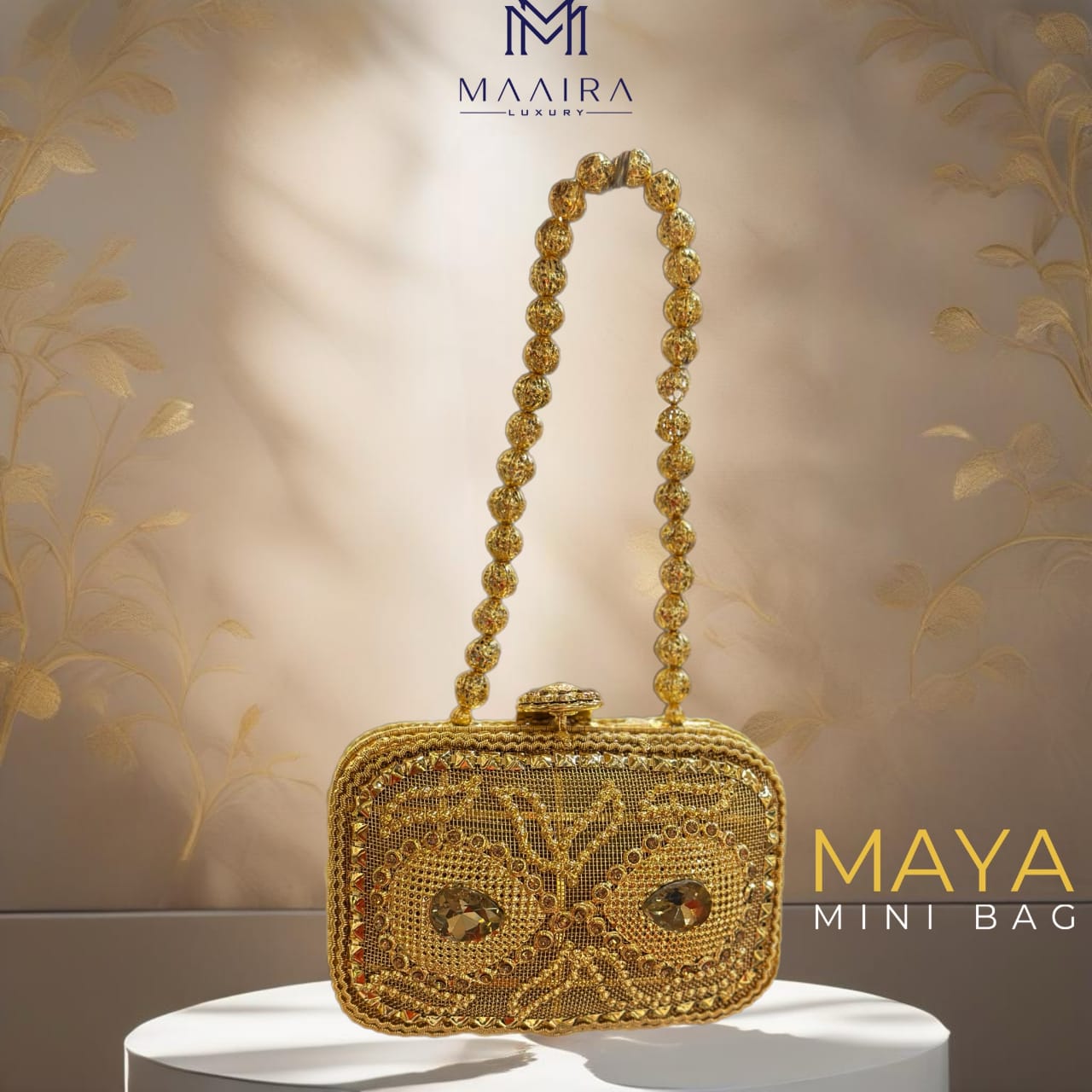Golden Mystique Clutch