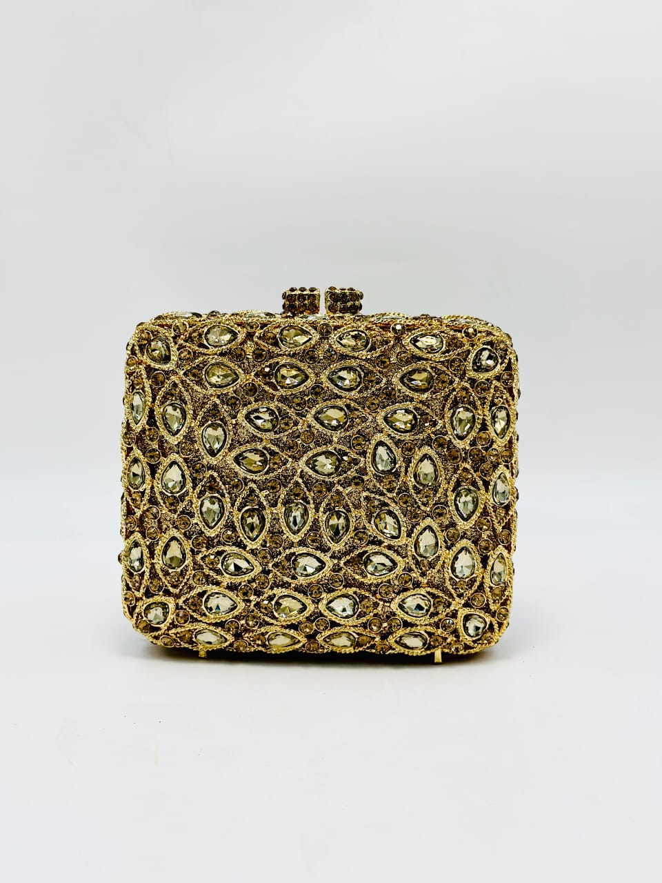 Golden Thread Elegance Clutch